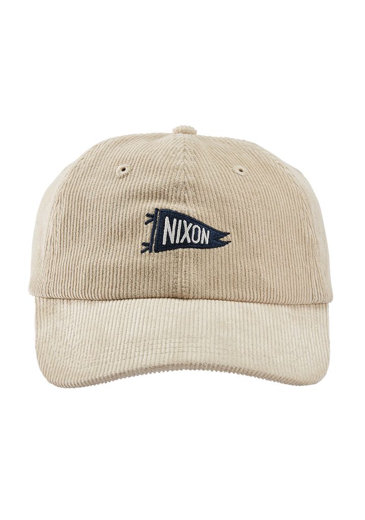 Beige Accessories Nixon Harvey Strapback Hats | 162VQWPBF