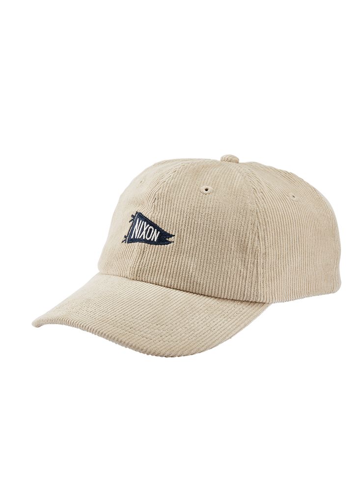 Beige Accessories Nixon Harvey Strapback Hats | 162VQWPBF