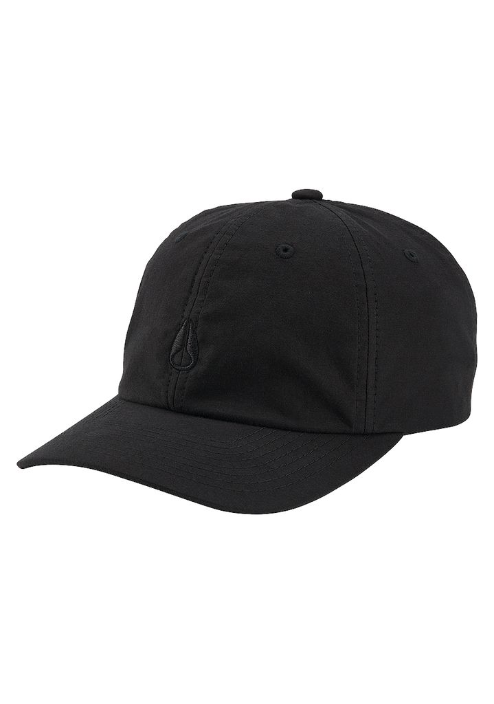 Black Accessories Nixon Agent Strapback Hats | 082DGBPCF