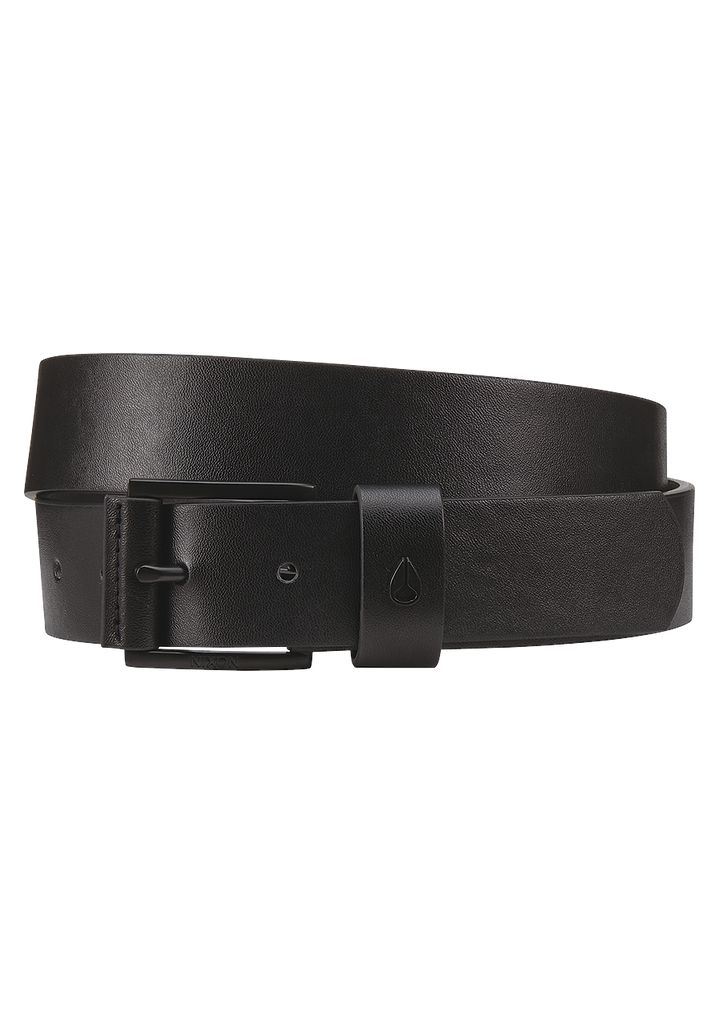 Black Accessories Nixon Americana Vegan Belts | 761OQHGKZ