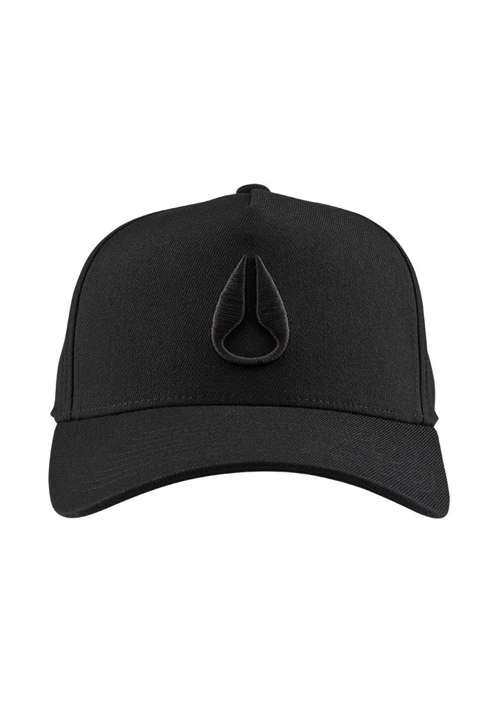 Black Accessories Nixon Deep Down Athletic Snapback Hats | 689GBWVFO