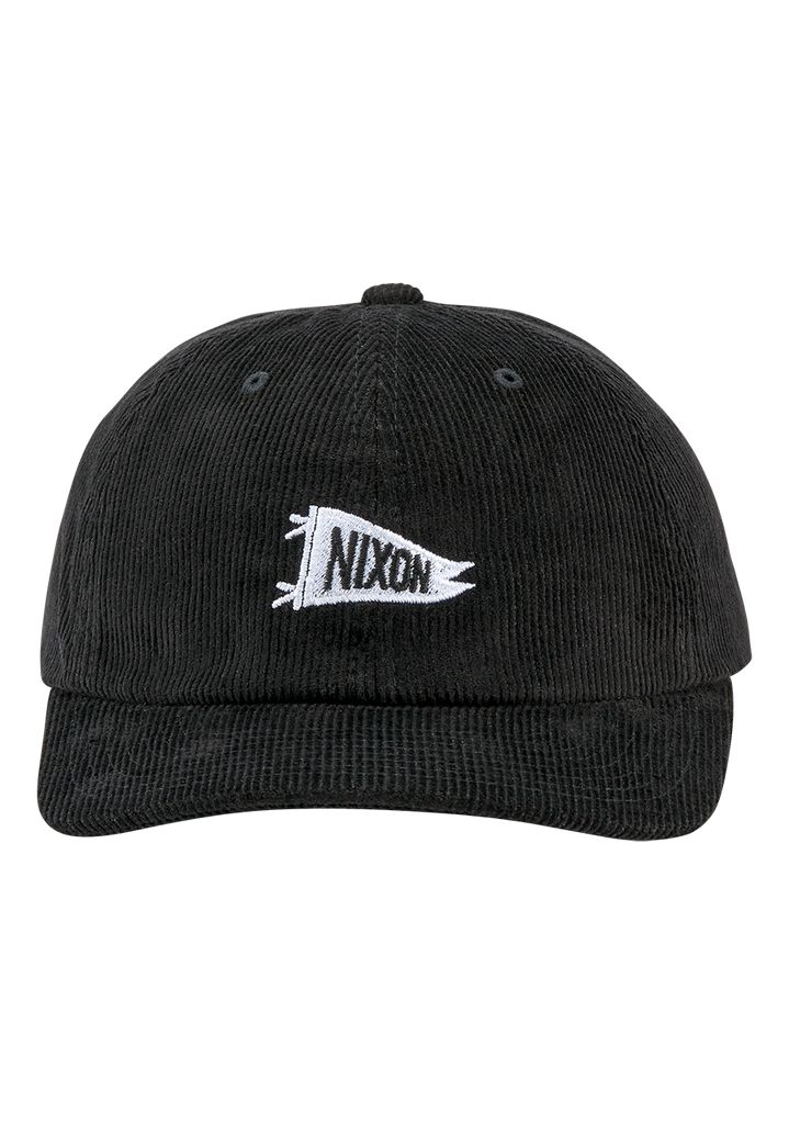 Black Accessories Nixon Harvey Strapback Hats | 285RZBHSL