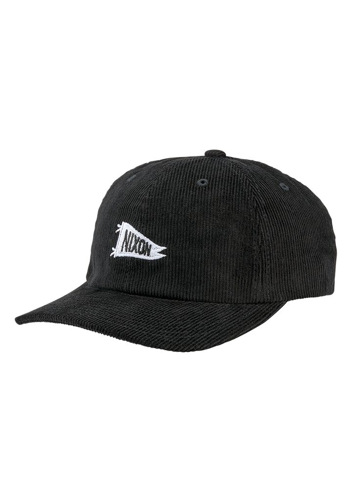 Black Accessories Nixon Harvey Strapback Hats | 285RZBHSL