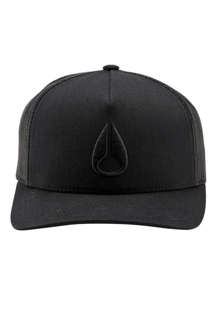 Black Accessories Nixon Iconed Trucker Hats | 951LEQRUY