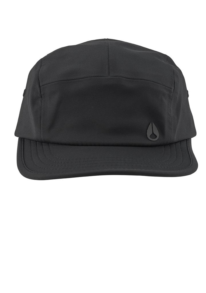 Black Accessories Nixon Mikey Tech Strapback Hats | 891YQCEOA