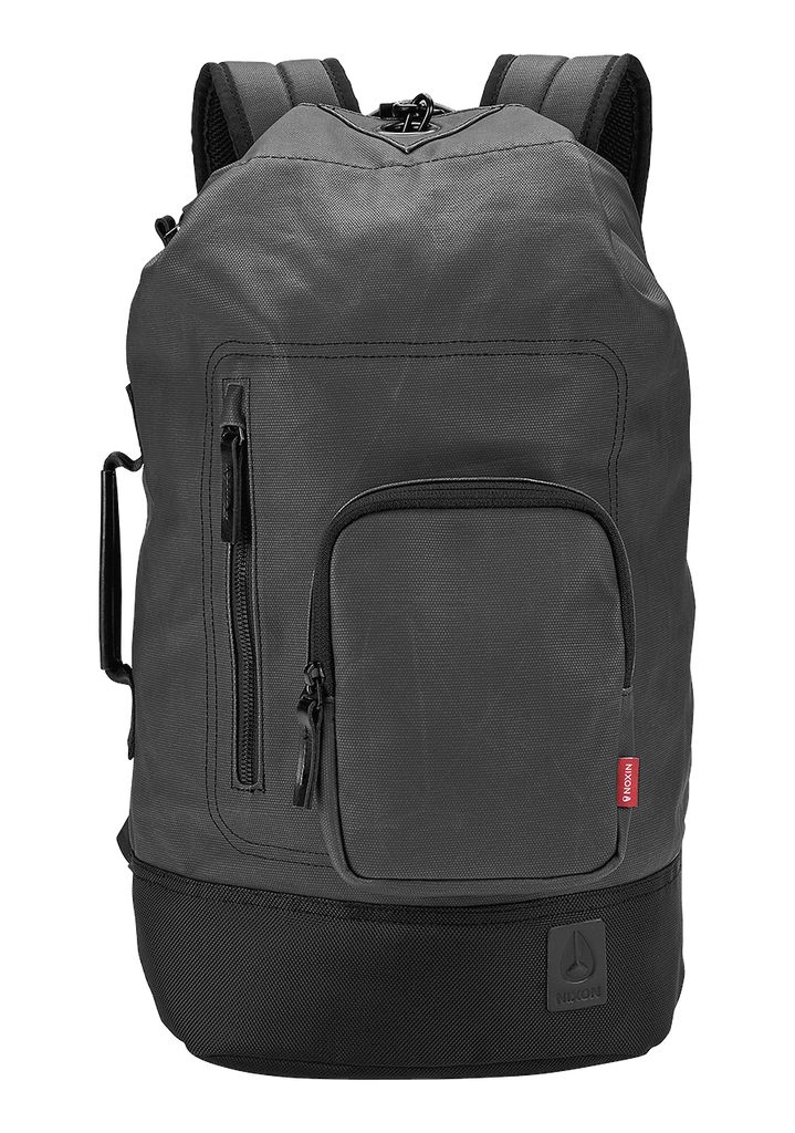 Black Accessories Nixon Origami Backpacks | 865ZDJMVW