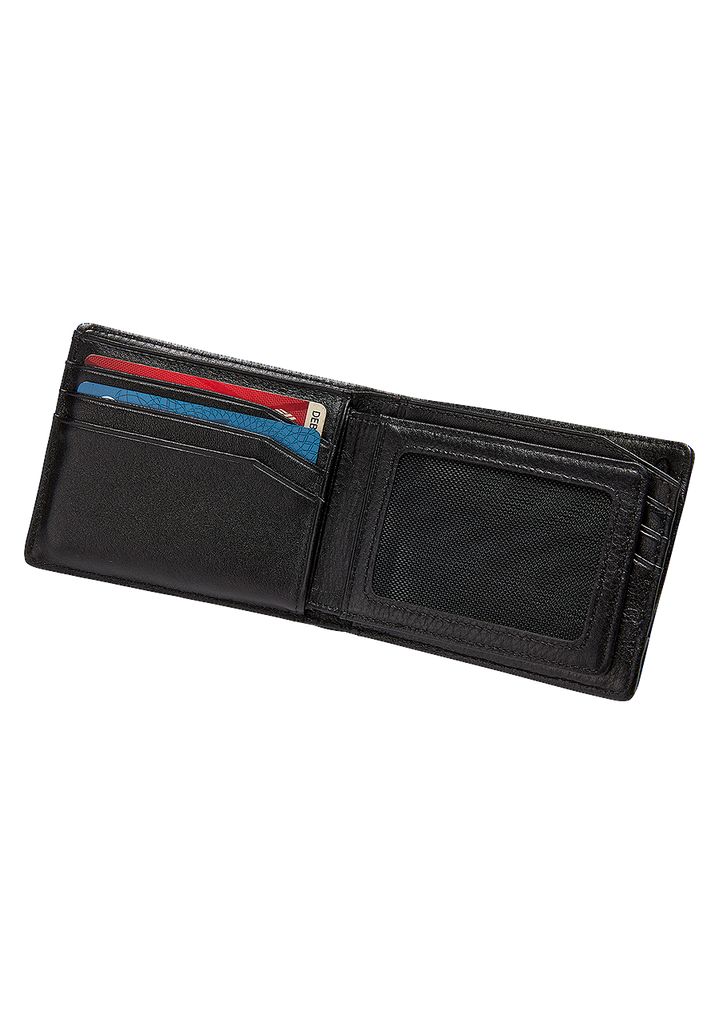 Black Accessories Nixon Pass Leather Wallets | 236RQNGIA