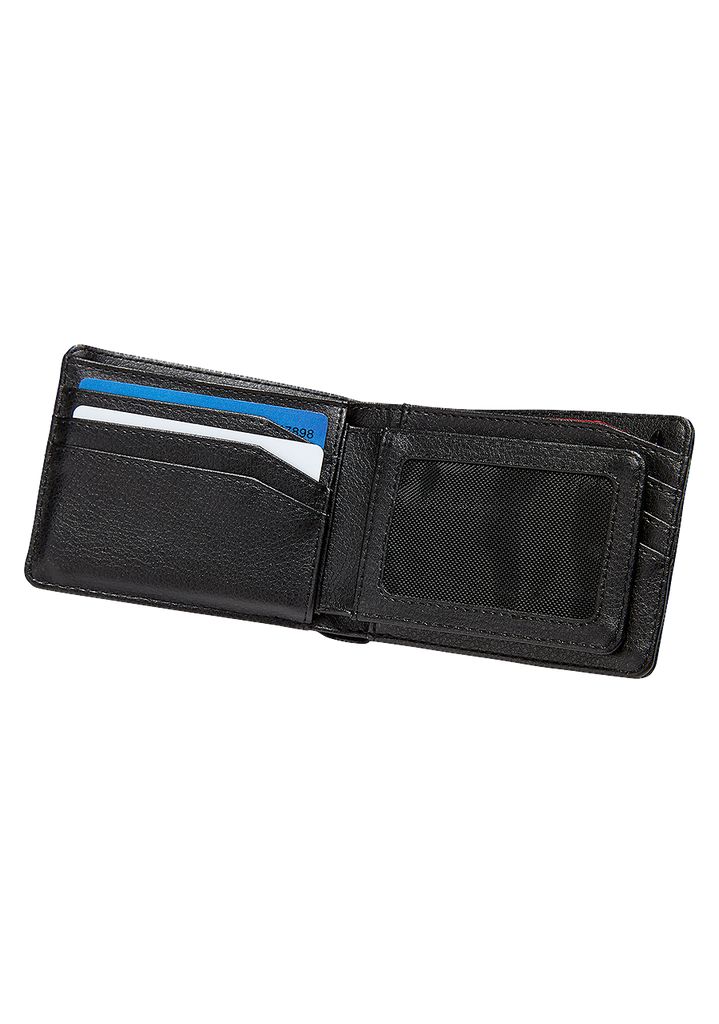 Black Accessories Nixon Pass Vegan Leather Wallets | 561KFUTPC