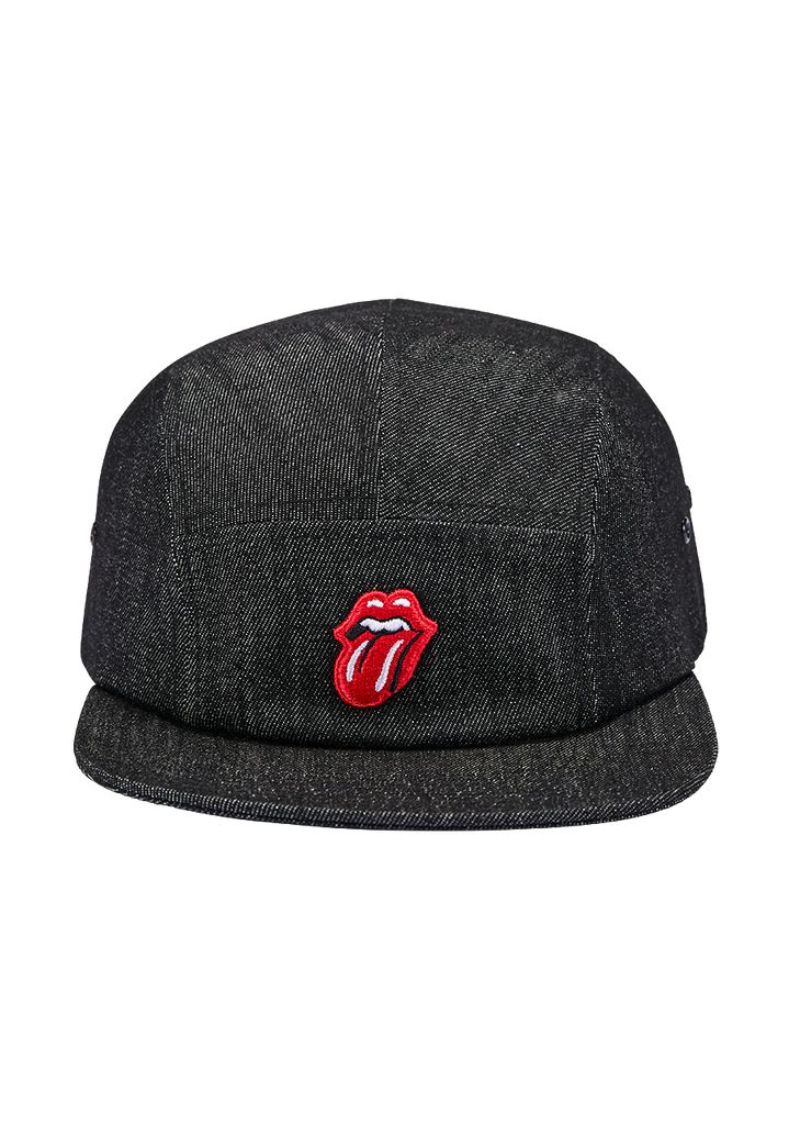 Black Accessories Nixon Rolling Stones Strapback Hats | 839ROXUAF