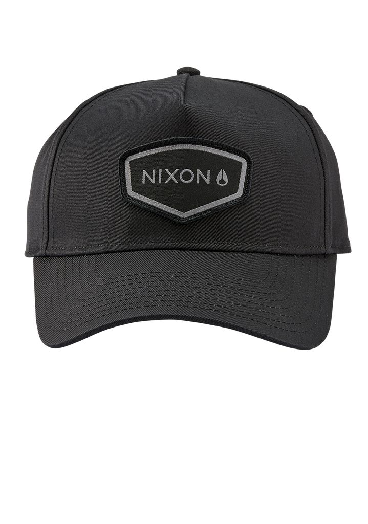 Black Accessories Nixon Watts Snapback Hats | 169OBDARE