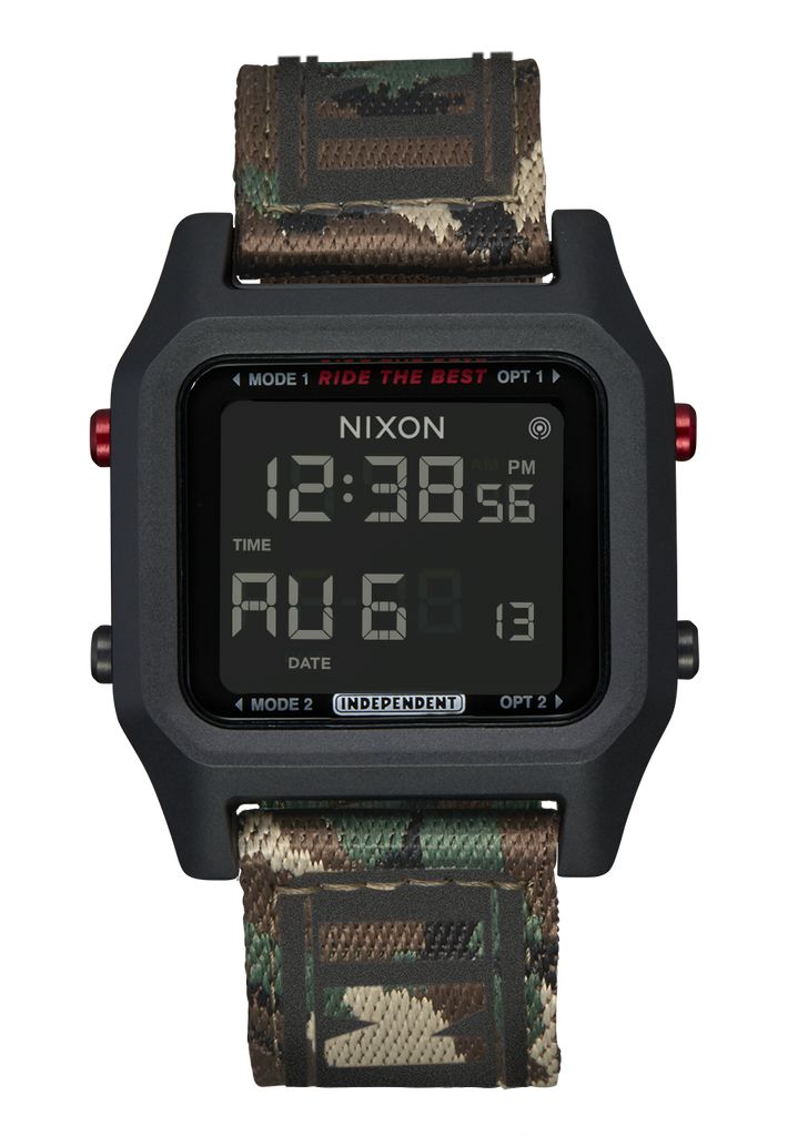 Black / Camo Watches Nixon Independent Staple Digital Watches | 526EVMWDS