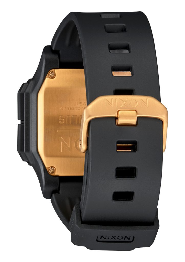 Black / Gold Watches Nixon Regulus Digital Watches | 014UGRSQL