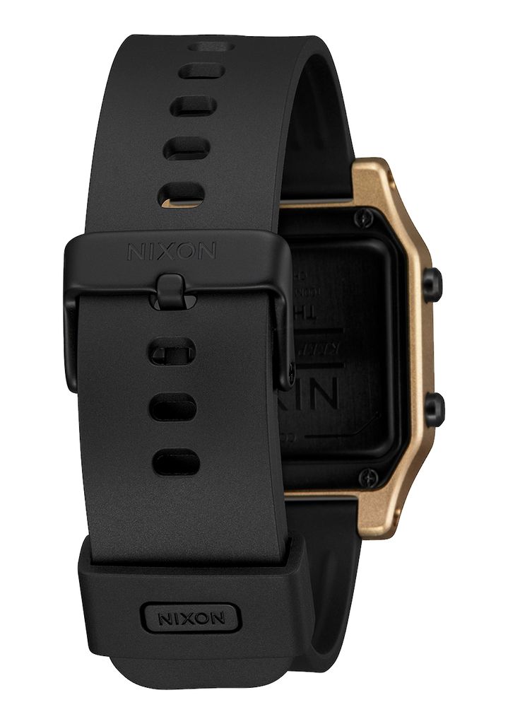 Black / Gold Watches Nixon Staple Digital Watches | 356HDCKBX