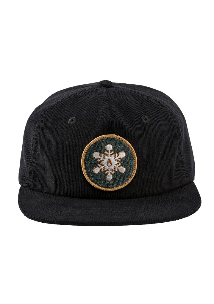 Black / Green Accessories Nixon Krakta Strapback Hats | 387VKIDPS