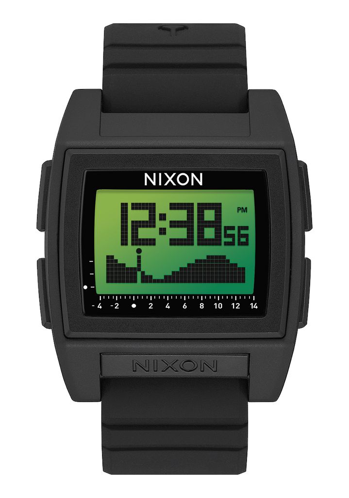 Black / Green Watches Nixon Base Tide Pro Digital Watches | 325PAXDWR