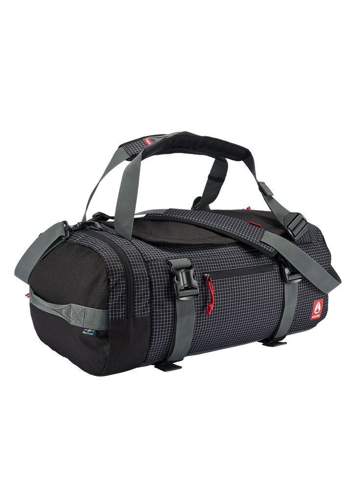 Black / Grey Accessories Nixon Escape 45L Duffle Bags | 845EBPLNF