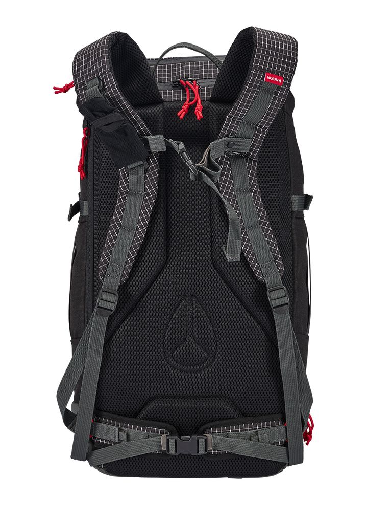 Black / Grey Accessories Nixon Hauler 35L Backpacks | 465TERIZL