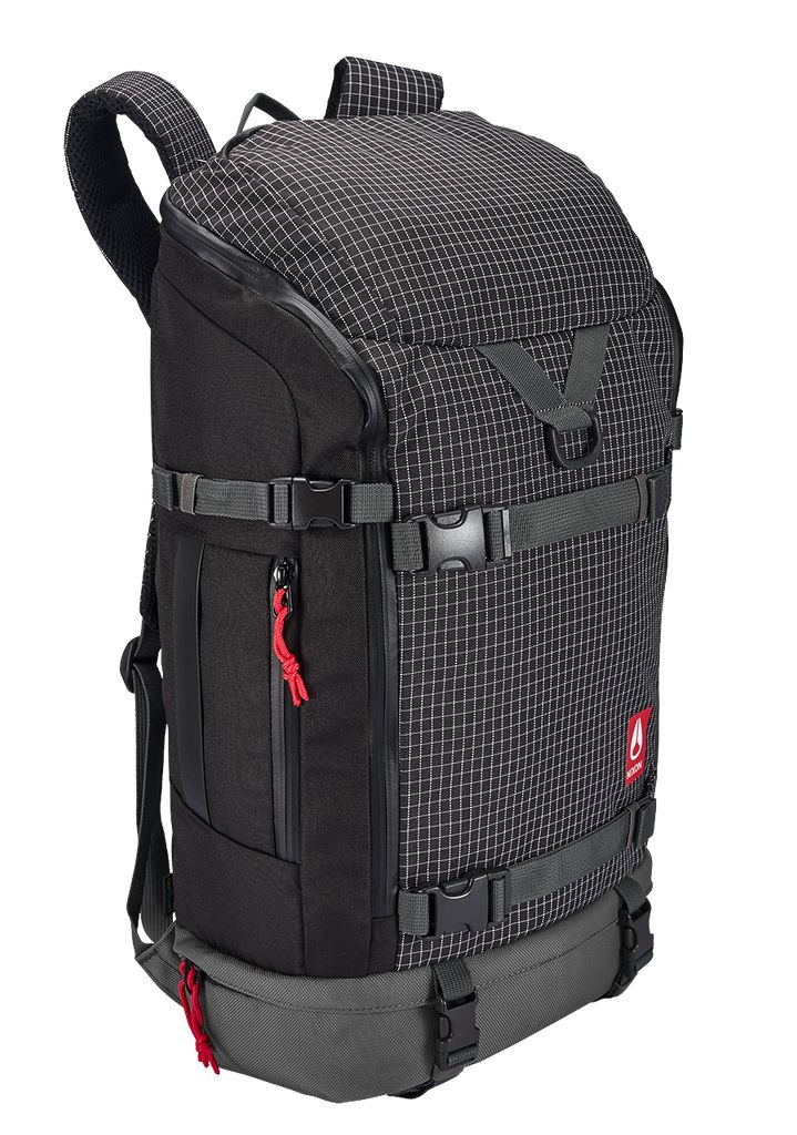 Black / Grey Accessories Nixon Hauler 35L Backpacks | 465TERIZL