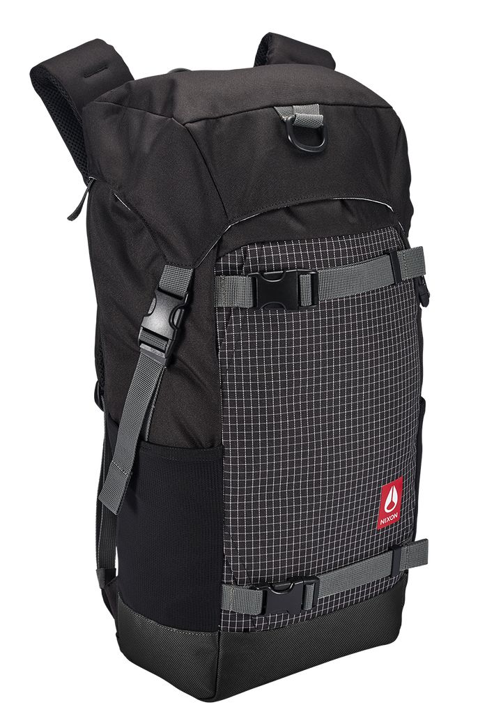 Black / Grey Accessories Nixon Landlock 4 Backpacks | 820LZPGXA