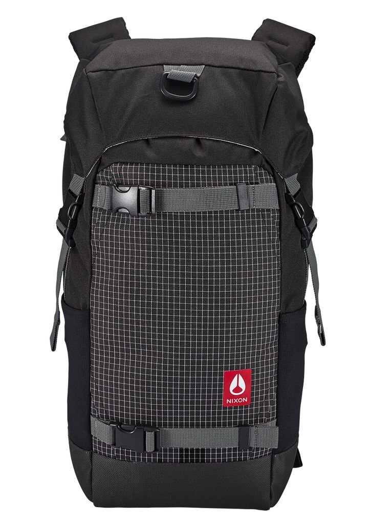 Black / Grey Accessories Nixon Landlock 4 Backpacks | 820LZPGXA