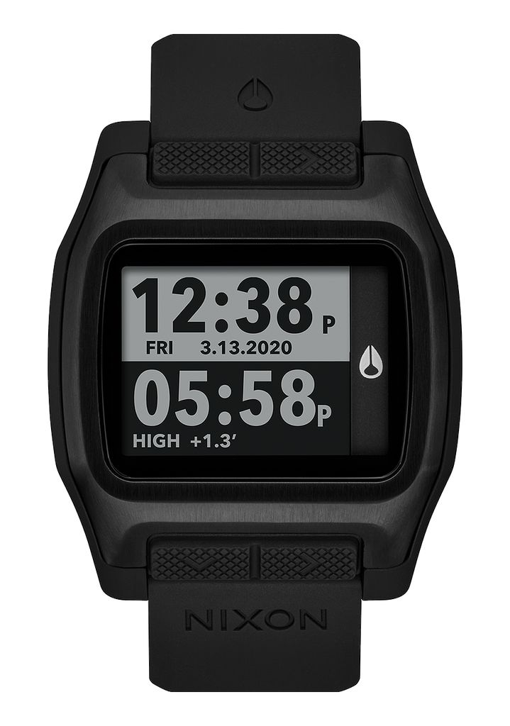 Black Watches Nixon High Tide Digital Watches | 915XEPILA