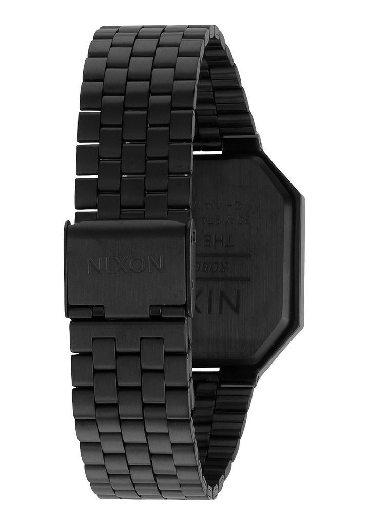 Black Watches Nixon Re-Run Digital Watches | 691WBSJCP