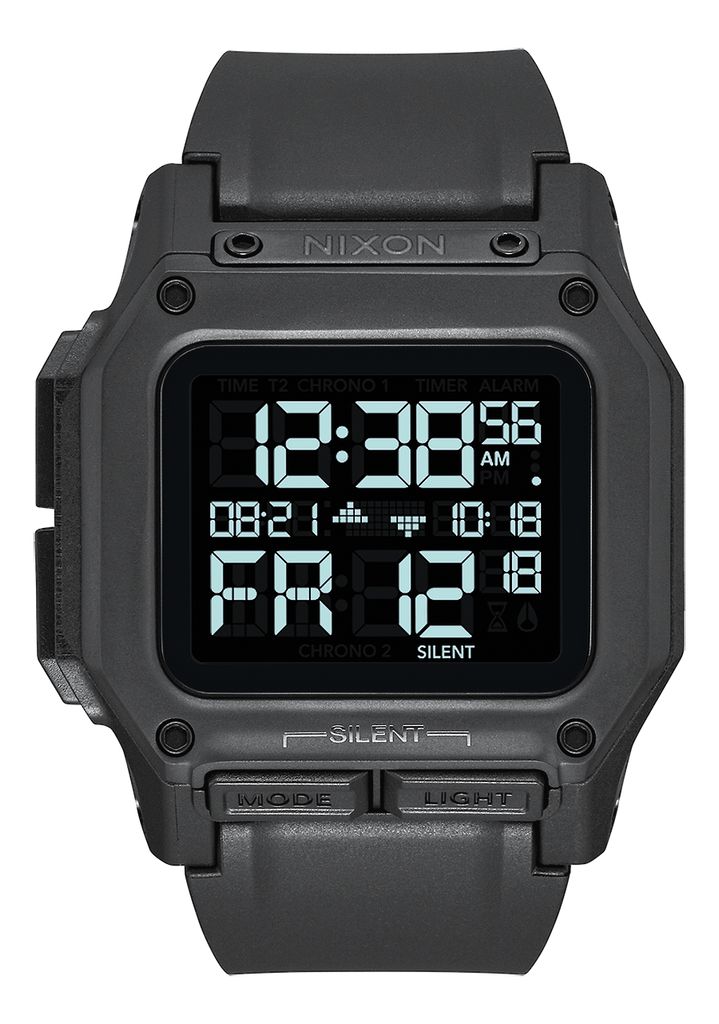 Black Watches Nixon Regulus Digital Watches | 782FERZNP