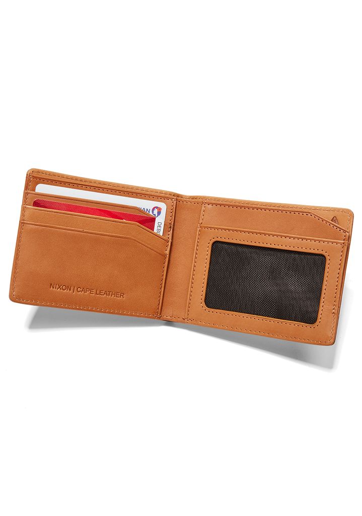 Brown Accessories Nixon Cape Leather Wallets | 751BMENHI