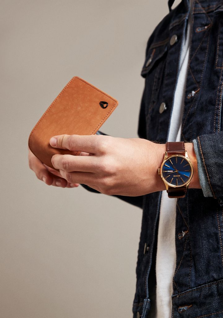 Brown Accessories Nixon Pass Leather Wallets | 438EIHVWS