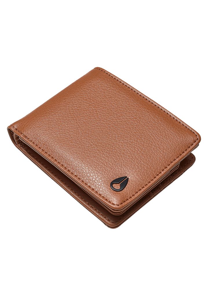 Brown Accessories Nixon Pass Vegan Leather Wallets | 489TPWBOV