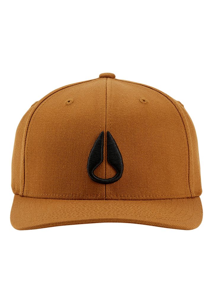 Brown / Black Accessories Nixon Deep Down Flexfit Athletic Fit Hats | 180OCATFM