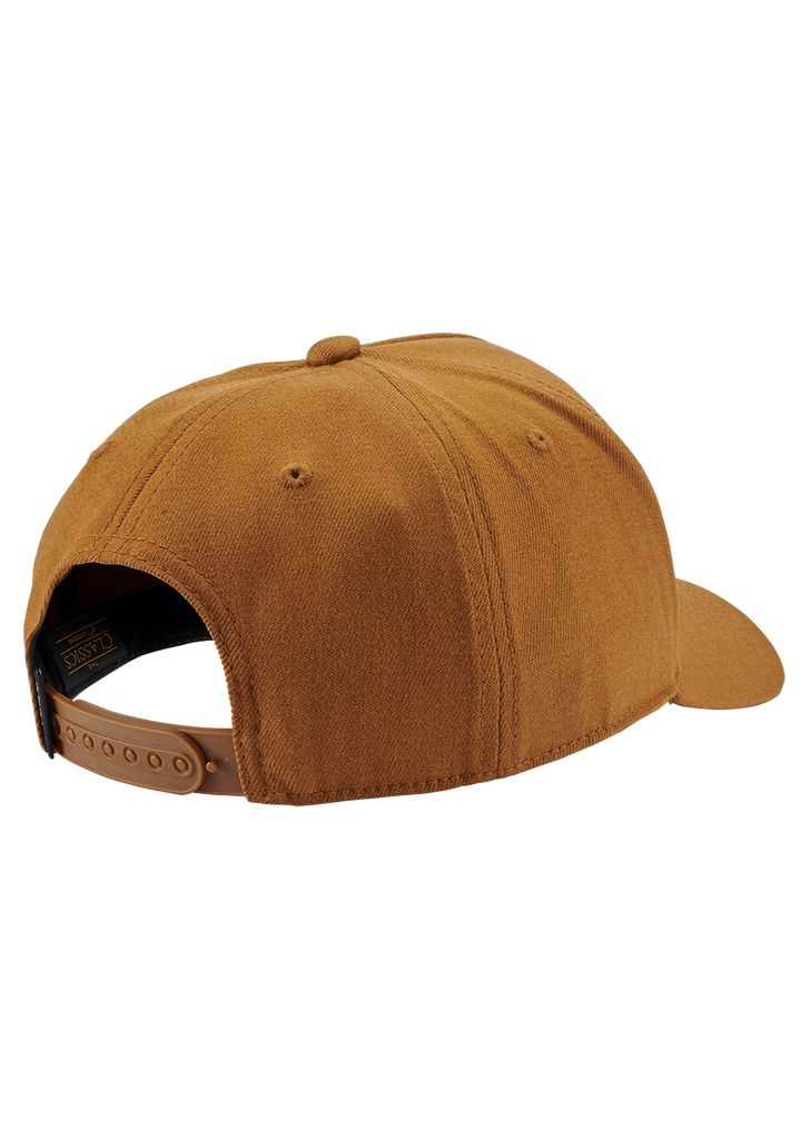 Brown / Black Accessories Nixon Deep Down Athletic Snapback Hats | 745KPJZHL