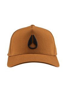 Brown / Black Accessories Nixon Deep Down Athletic Snapback Hats | 745KPJZHL