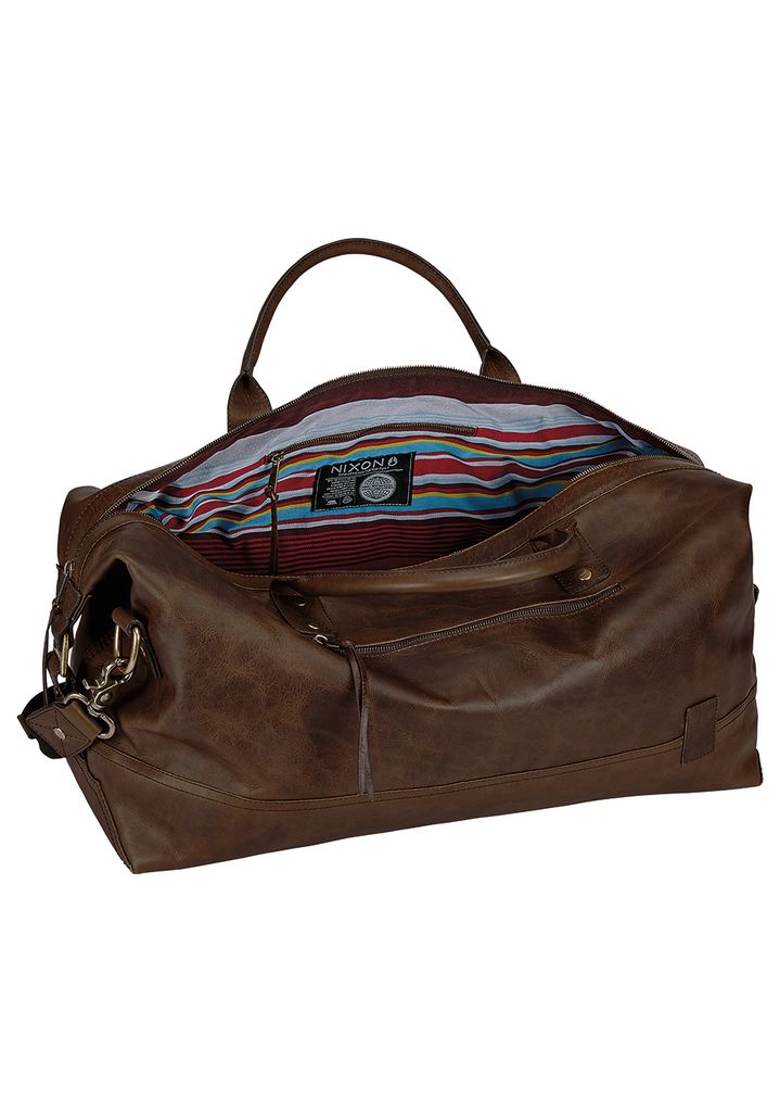 Brown / Black Accessories Nixon Desperado II Duffle Bags | 461YHLBAD