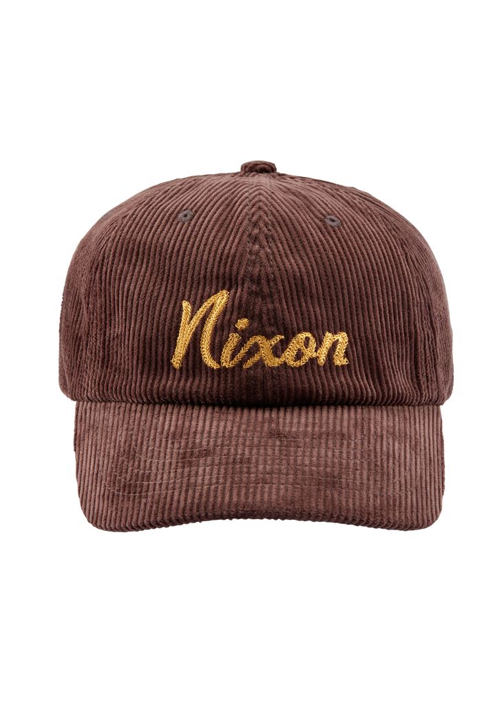 Brown / Gold Accessories Nixon Capitol Strapback Hats | 178MCXAIZ