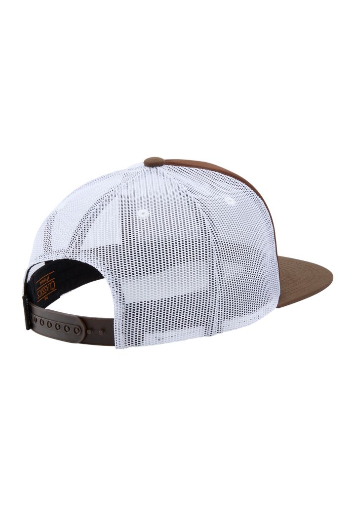 Brown / White Accessories Nixon Tioga Trucker Hats | 485CIFZGP