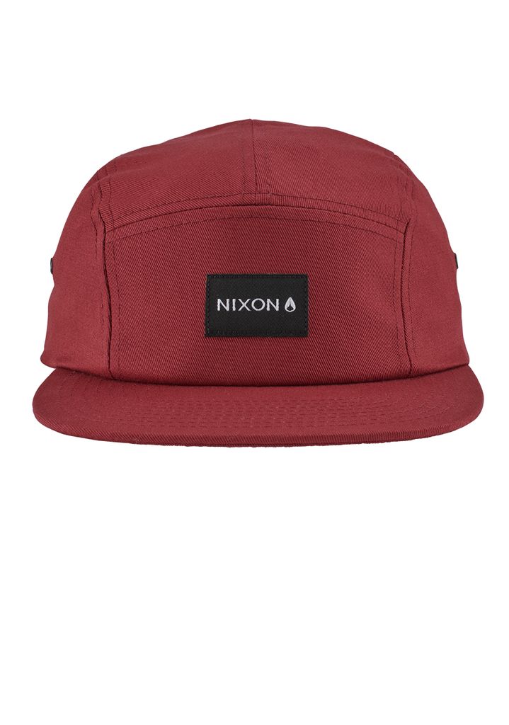 Burgundy Accessories Nixon Mikey 5 Panel Hats | 461LHSXYK