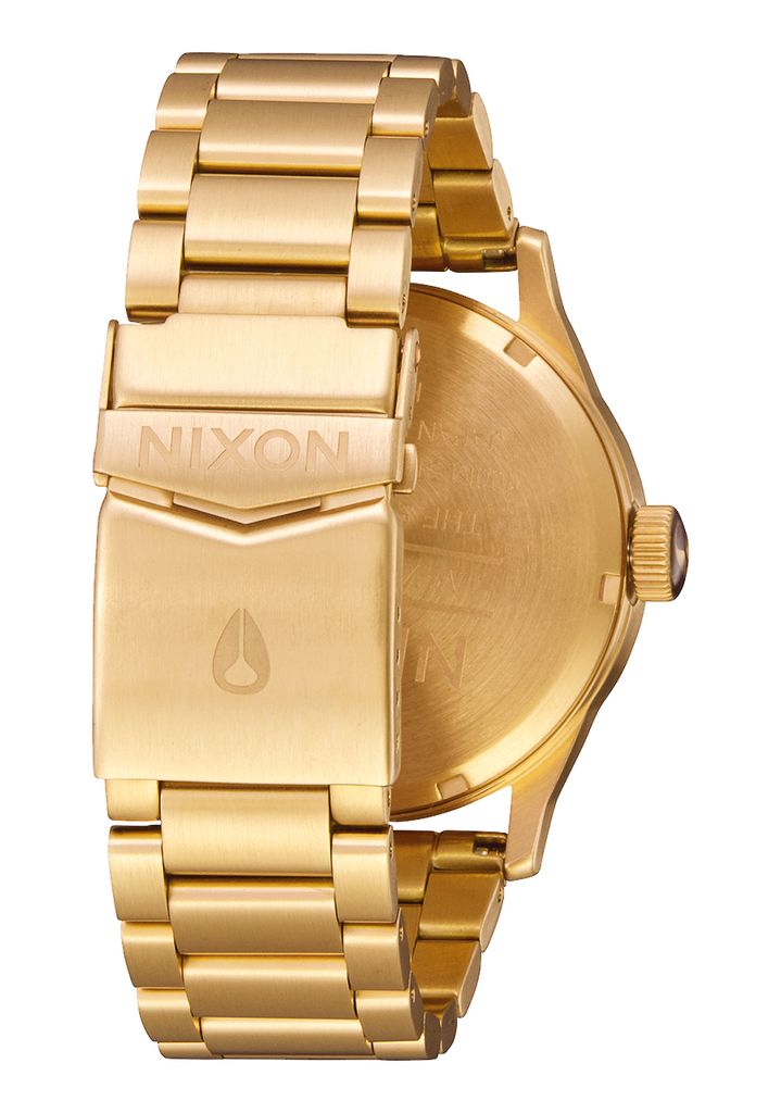 Burgundy / Gold Watches Nixon Sentry Stainless Steel Watches | 049XWDLZM