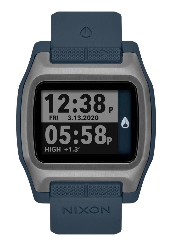 Dark Blue Watches Nixon High Tide Digital Watches | 039ZUIDMY