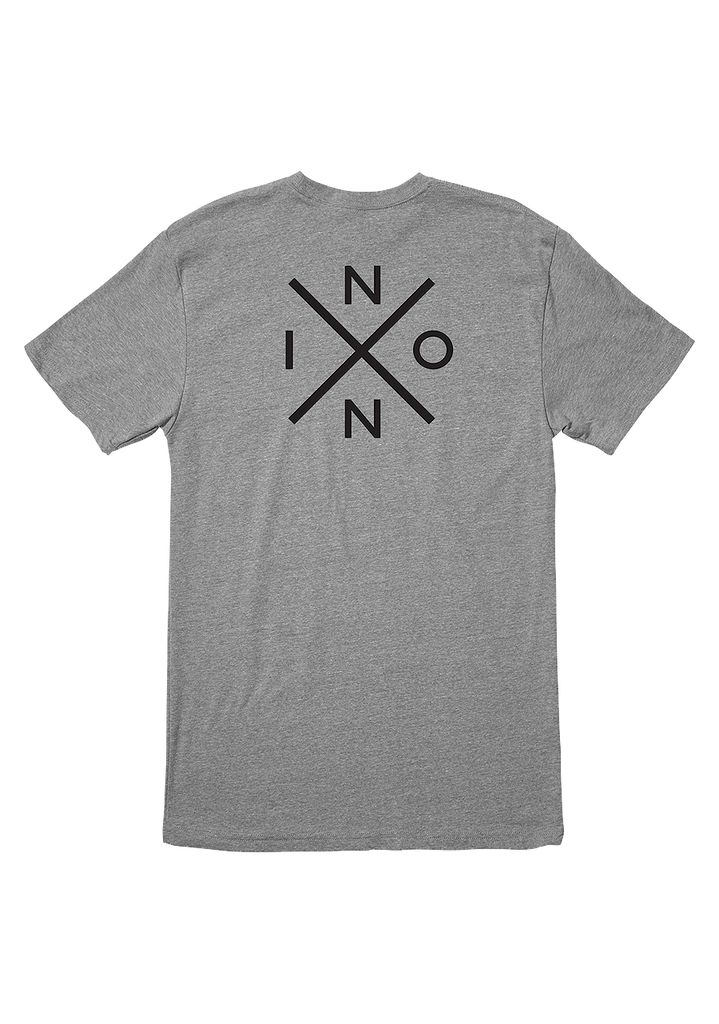 Dark Grey Apparel Nixon Spot T Shirts | 853ZFSWJN