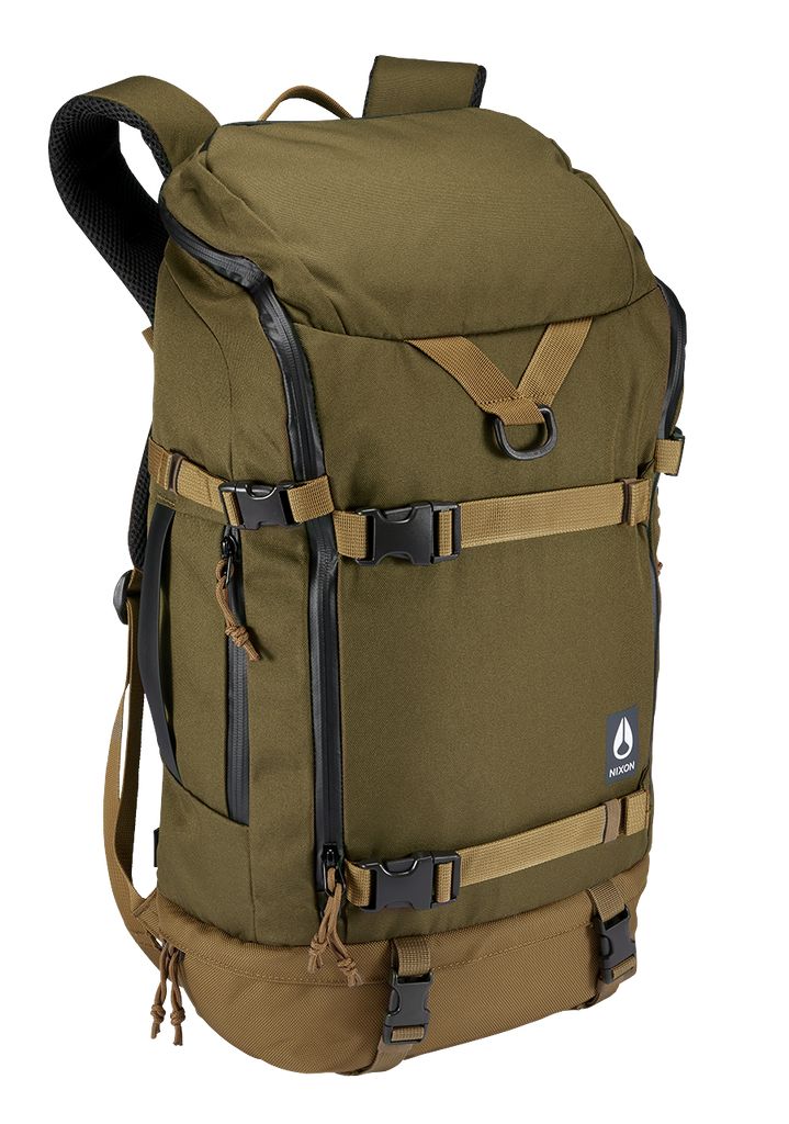 Dark Olive Accessories Nixon Hauler 35L Backpacks | 735DLJVHY