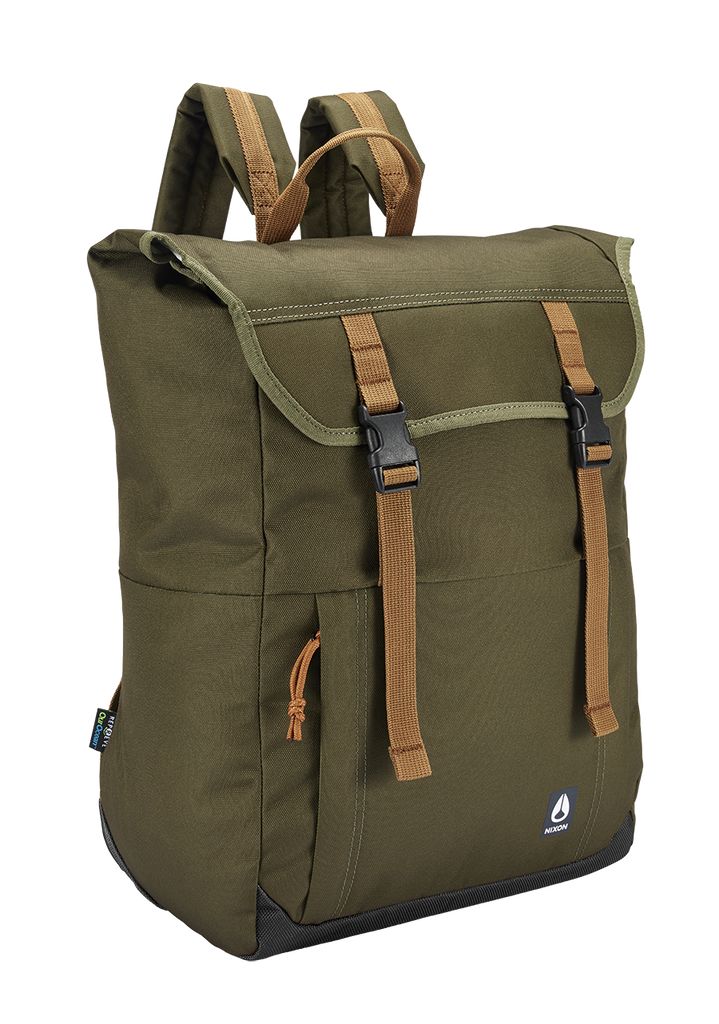 Dark Olive Accessories Nixon Mode Backpacks | 637XMICLR