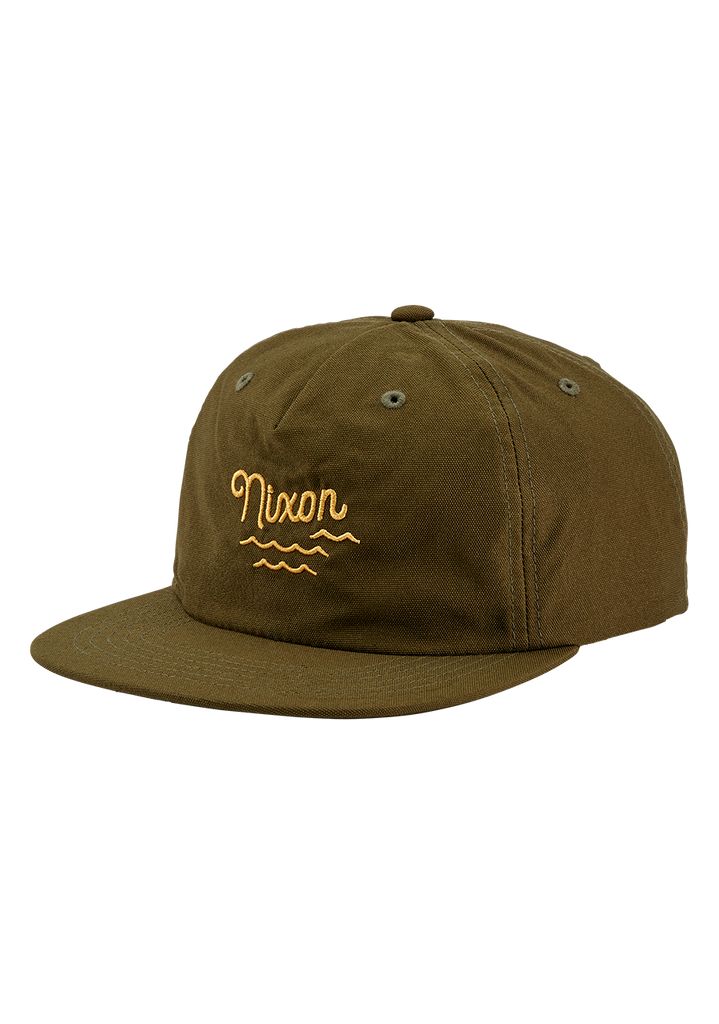 Dark Olive Accessories Nixon Quinny Strapback Hats | 682FDSNRI