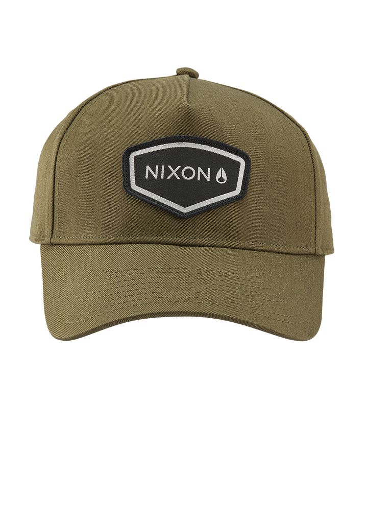 Dark Olive Accessories Nixon Watts Snapback Hats | 701BJZQOD