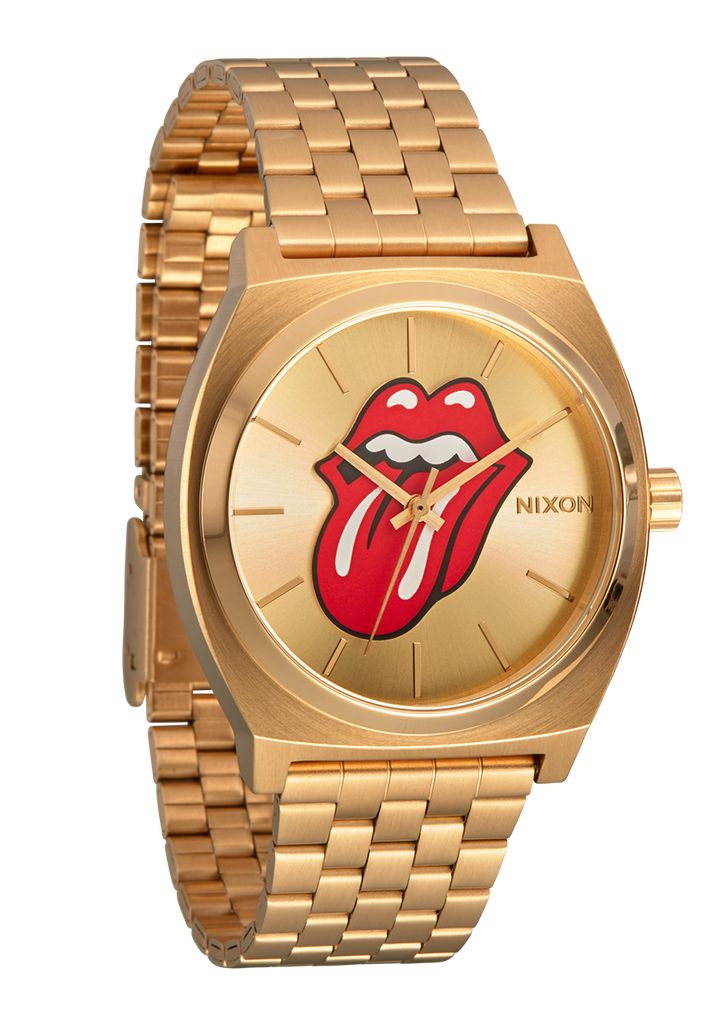 Gold / Gold Watches Nixon Rolling Stones Time Teller Watches | 098MGJWNP