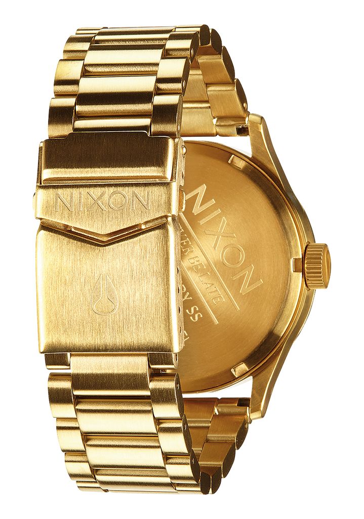 Gold / Green Watches Nixon Sentry Stainless Steel Watches | 386FZYHKU