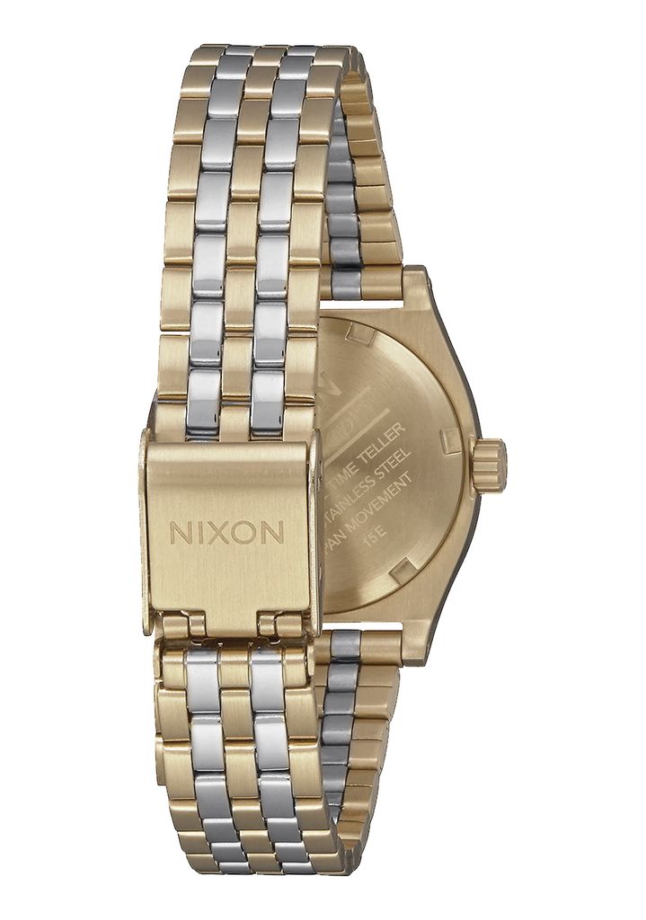 Gold / Silver / White Watches Nixon Small Time Teller Watches | 685QGTEDK