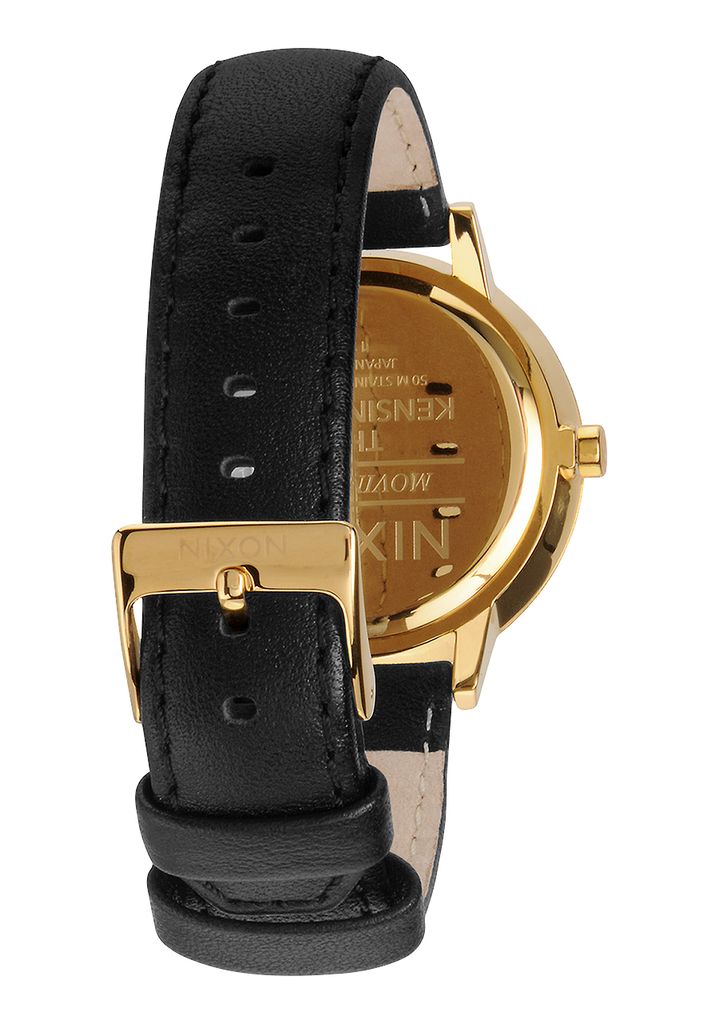 Gold Watches Nixon Kensington Leather Watches | 532FVIOPU