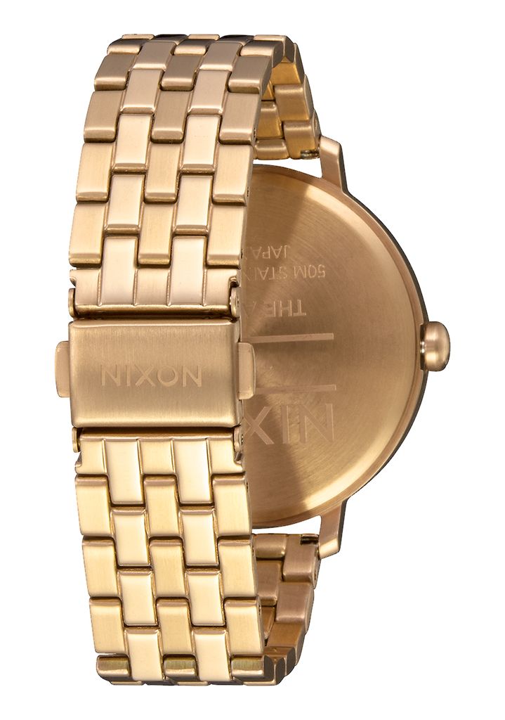 Gold / White Watches Nixon Arrow Watches | 687KMCQAW