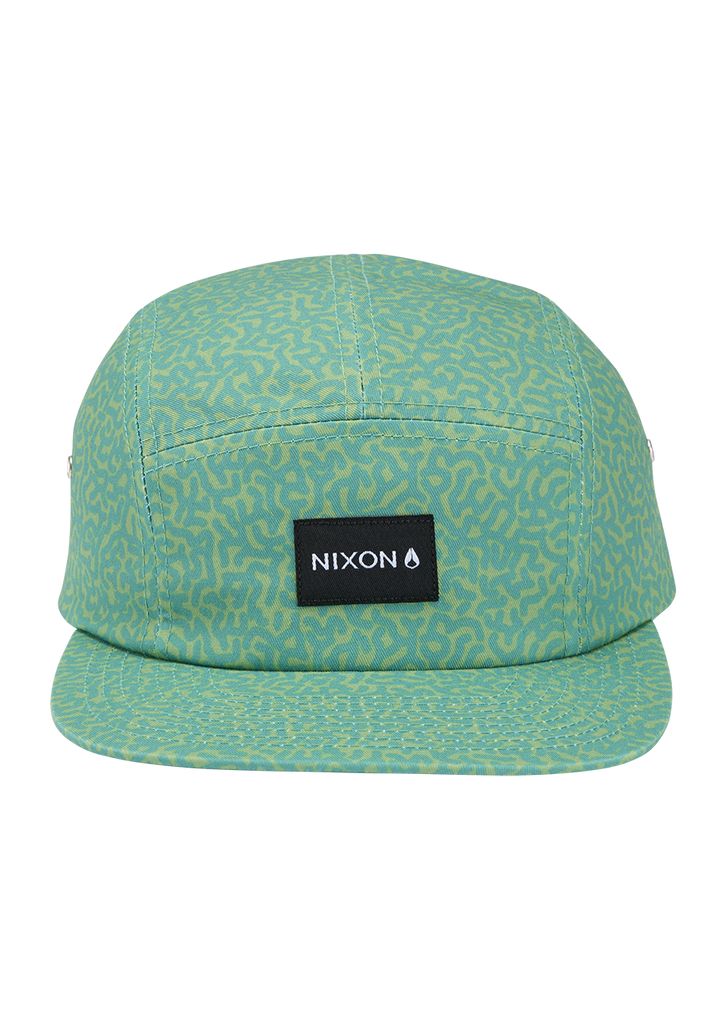 Green Accessories Nixon Mikey 5 Panel Hats | 056LSFXQG